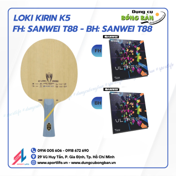 Combo LOKI Kirin K5 – SANWEI T88