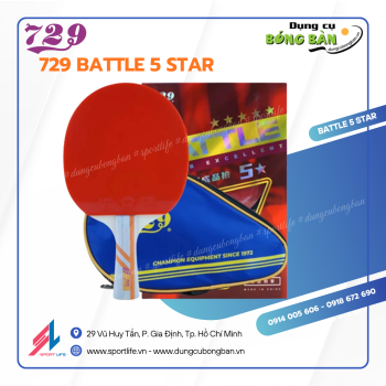 Vợt bóng bàn 729 Battle 5 Star
