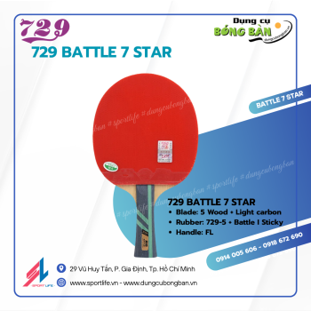 Vợt bóng bàn 729 Battle 7 Star