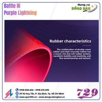 729 Battle III Purple Lightning