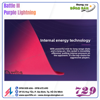 729 Battle III Purple Lightning