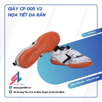 Giày CP 005 V2 họa tiết da rắn