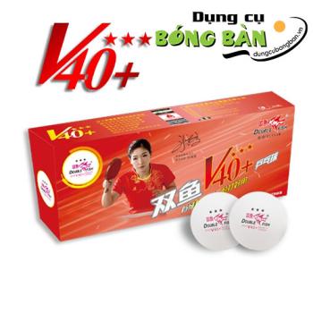 Double Fish V40+ 3 Sao- hộp 10 quả