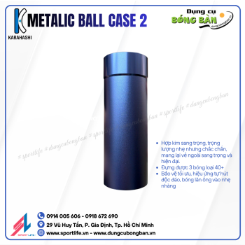 Hộp đựng bóng KARAHASHI METALLIC BALL CASE 2