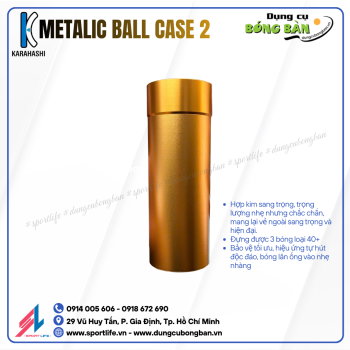 Hộp đựng bóng KARAHASHI METALLIC BALL CASE 2