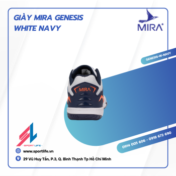 Giày MIRA GENESIS White Navy