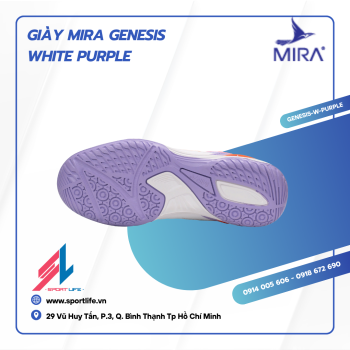 Giày MIRA GENESIS White Purple