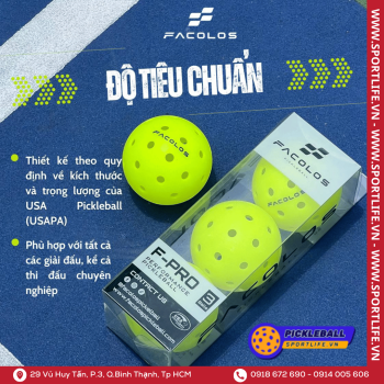 Bóng Pickleball F-Pro Performance (Facolos)