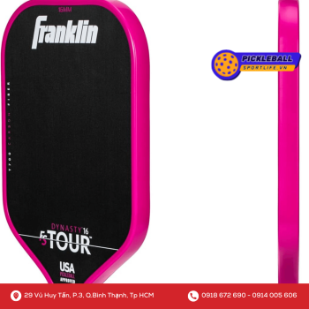Vợt Pickleball Franklin FS Tour Dynasty 16mm – PINK