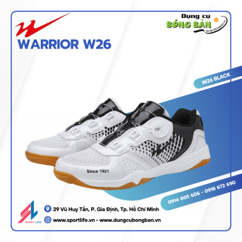 Giày WARRIOR W26 (ĐEN)