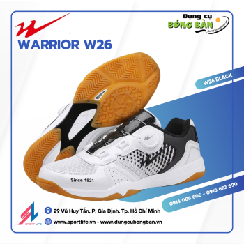 Giày WARRIOR W26 (ĐEN)