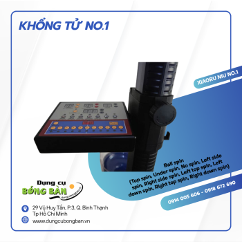 Máy bắn bóng bàn Khổng Tử 01