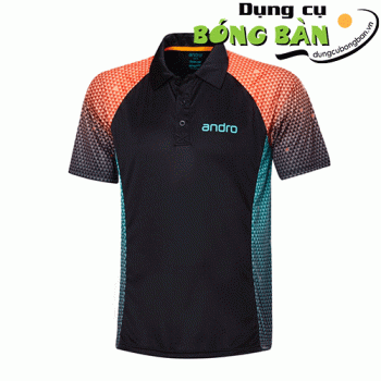 Áo Andro Marley Black-Orange