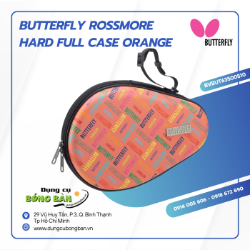 BAO VỢT CỨNG BUTTERFLY ROSSMORE HARD FULL CASE ORANGE