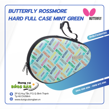 BAO VỢT CỨNG BUTTERFLY ROSSMORE HARD FULL CASE MINT GREEN