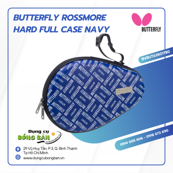 BAO VỢT CỨNG BUTTERFLY ROSSMORE HARD FULL CASE NAVY