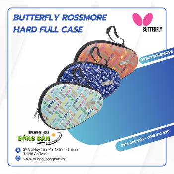 BAO VỢT CỨNG BUTTERFLY ROSSMORE HARD FULL CASE MINT GREEN