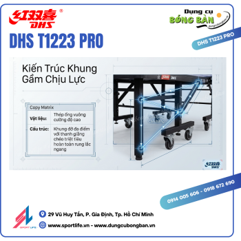Bàn bóng bàn DHS T1223 PRO