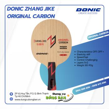DONIC ZHANG JIKE ORIGINAL CARBON
