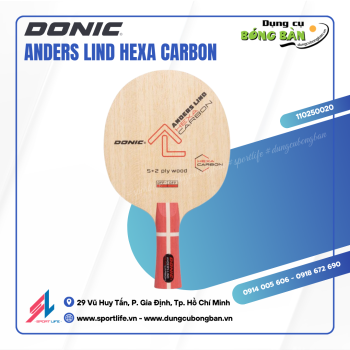 Donic Anders Lind Hexa Carbon