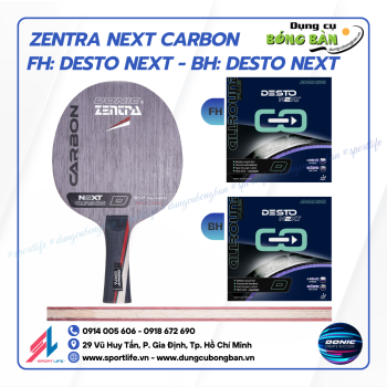 DONIC Zentra Carbon – Desto Next