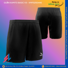 Quần Kamito Basic V3 (KMPS250440- Đen)