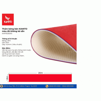 Thảm bóng bàn FR18103