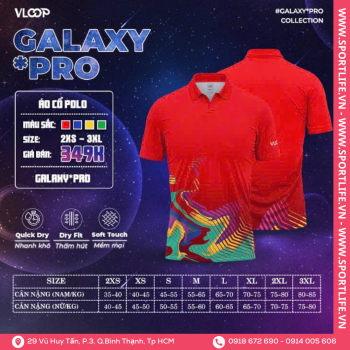 Áo VLOOP Galaxy – Pro XP (RED)