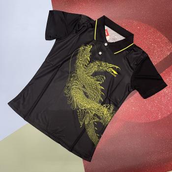Áo Lining Rồng Phụng 35112 Nữ - đen