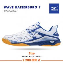 Mizuno Wave Kaiserburg 7 - 81GA222027 (Trắng xanh )