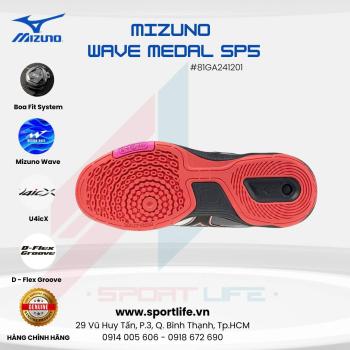 MIZUNO WAVE MEDAL SP5- TRẮNG ĐEN