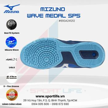 MIZUNO WAVE MEDAL SP5- XANH TRẮNG