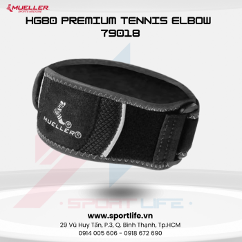 Mueller 79018 - Hg80@ Tennis Elbow Support - Băng tay 
