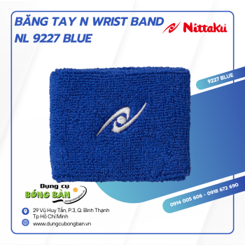 NITTAKU WRIST BAND NL 9227 - BĂNG HÚT MỒ HÔI TAY (XANH)