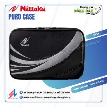 Bao vợt Nittaku Puro Case (Grey)