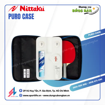 Bao vợt Nittaku Puro Case (Grey)