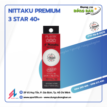 Nittaku Premium 3 Star 40+ Nittaku Premium 3 Star 40+