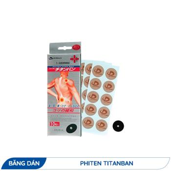Miếng Dán Cơ Phiten Titanium Ban
