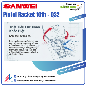 Sanwei Pistol Racket 10th QS2