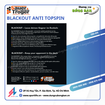 Sauer Troger Blackout - Anti TopSpin