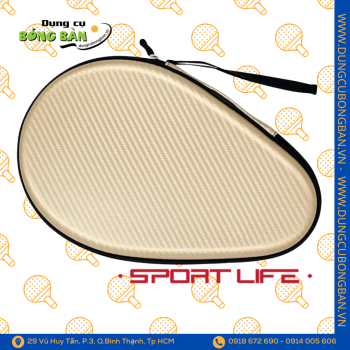 Bao vợt SportLife cứng Sâm banh