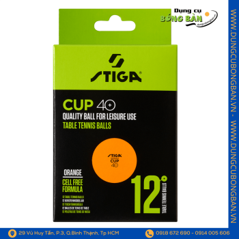 Bóng Stiga Ball Cup 40+ Orange 12-pack