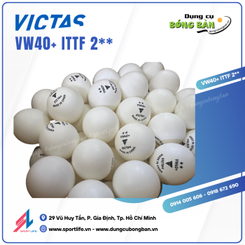 Bóng tập VICTAS VW40+ 2 Star