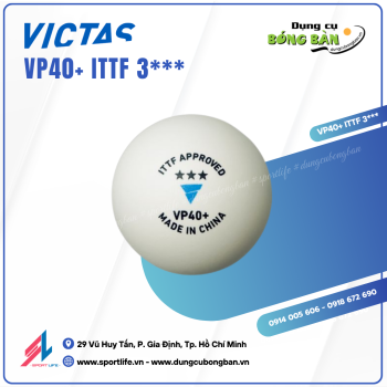 VICTAS VP40+ 3 Star