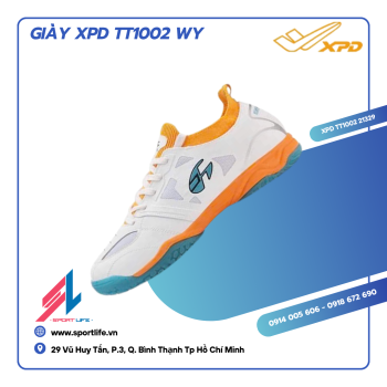 Giày XPD 1002 Trắng Vàng
