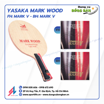 Combo Yasaka Mark Wood + Mark V 