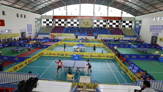 Kết quả nhanh giải vô địch bóng bàn Toàn Quốc 2018